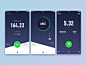 Sport app  blue version 