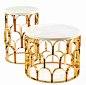 GEOMETRIC ARCH OCCASIONAL TABLES