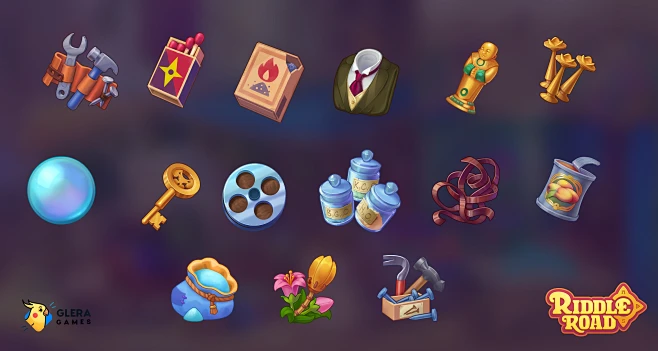 icons - Riddle Road-花瓣网