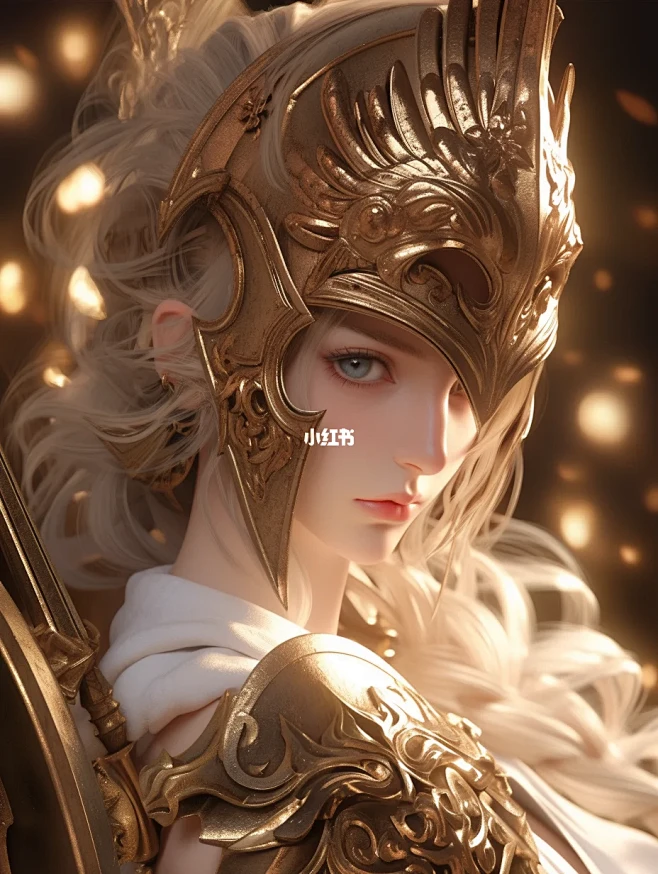  雅典娜：智慧与战争女神 ✨