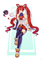 金克斯参考图-欧美卡通-微元素Element3ds - Powered by Discuz!
