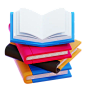 OPEN BOOK  3D Icon