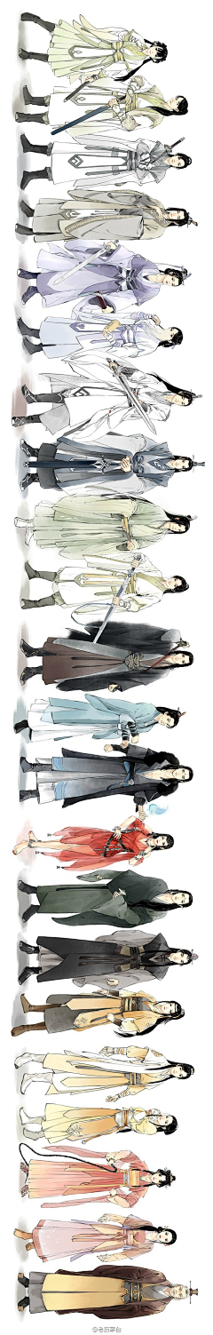ゾ雨天不打StǒΡ伞采集到动漫人物