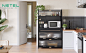 Bakers Rack for Kitchens with Storage