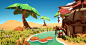 Oasis - Unreal Engine 4, Roberto Gatto : Hi guys, this is something I've been working on and off for the past 2 months, practicing handpainted models and UE4!

I developed this project initially as part of Ashleigh Warner class but kept working on it past