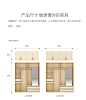 现代简约组合家具2门整体移门推拉门衣柜 板式趟门衣帽间大衣橱-tmall.com天猫