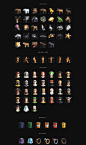 GUI Icon icons ILLUSTRATION  kit lowpoly polyperfect