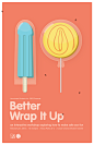 "Better Wrap It Up" Poster : A poster for a safe-sex workshop