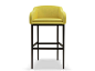 Upholstered fabric chair MADEMOISELLE | Counter stool - Contempo