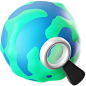 Internet Search  3D Icon