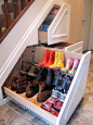 under stair storage -