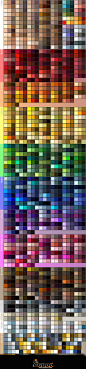 【新提醒】大神配色表，一表带你认清所有颜色UI图标CG帮美术资源网 - Powered by Discuz!