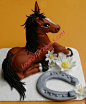 horse cake topper tutorial