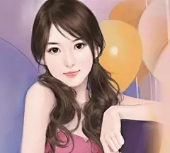  插画手绘 美女/帅哥  