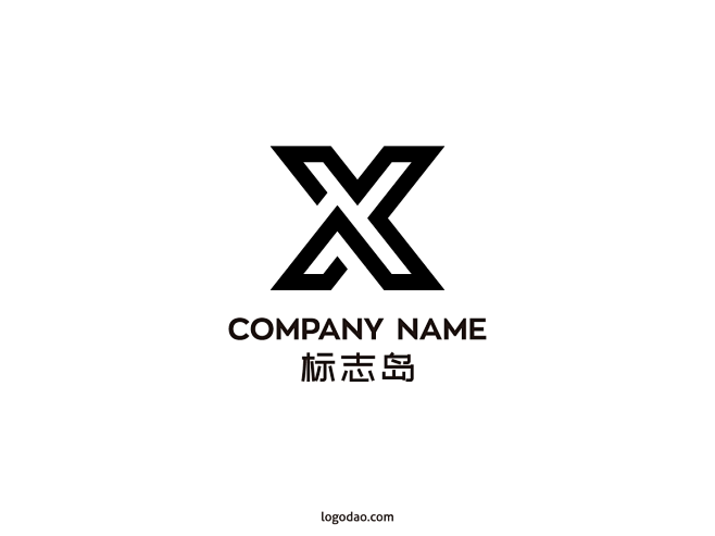 x英文字母logo设计赏析x英文字母素材.