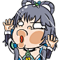 洛天依.gif【贴玻璃】系列头像第一弹