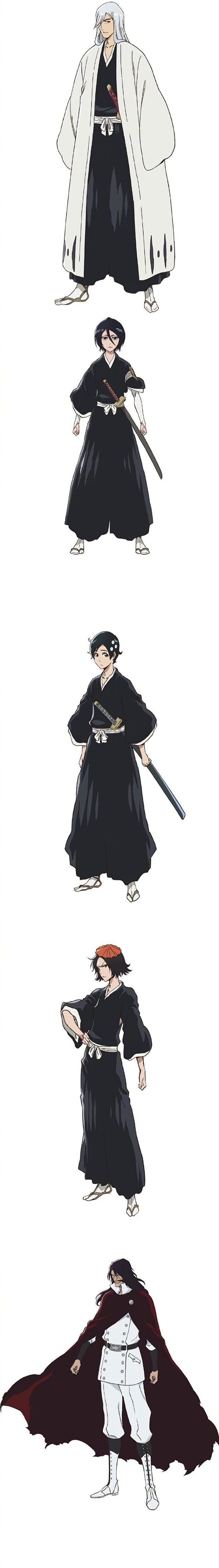 『死神 千年血战篇』动画官网更新人设图