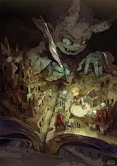 插画分享/场景透视.冒险篇8.0