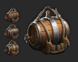 Alfadhir - 8 Tavern Barrels. Concept art list