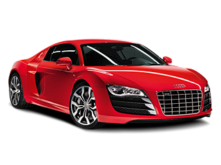 Red audi R8 PNG imag...