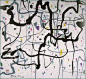 Chinese painter Wu Guanzhong works 113P