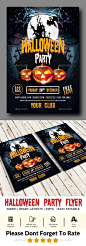 #Halloween Party #Flyer Templates - Events Flyers