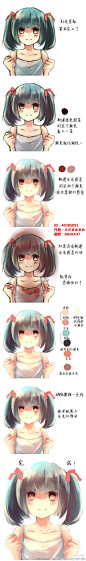 搬运｜板绘粗暴人物上色教程