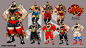 Zangief Concept Art Ideas from Street Fighter 6