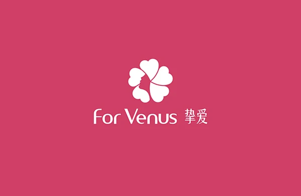 挚爱品牌设计/女性标志/四叶草标志/品牌logo设计图片-花瓣网