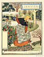 “四季花園”100年前的日曆插畫
Eugène Samuel Grasset (25 May 1845 – 23 October 1917) was a Franco-Swiss decorative artist who worked in Paris, France in a variety of creative design fields during the Belle Époque. He is considered a pioneer in Art Nouveau design. ​​​​
