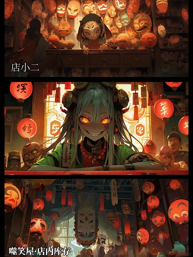 “君欲登极乐？请入噬笑屋”｜《奇门鬼术》08-花瓣网