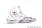 [球鞋设计]NIKE HYPERDUNK 2012 草图及效果图-产品设计手绘-中国设计手绘技能网 最专业权威的手绘学习交流分享网站 - Powered by Discuz!