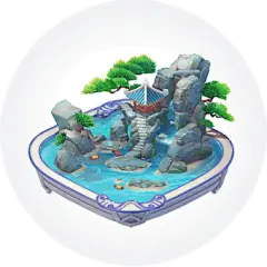 池山青松景@北坤人素材