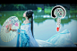 【九宸】|染霜|青蓝色女古装cos服 卿酒酒/白浅/姜沉鱼/叶曦禾-淘宝网