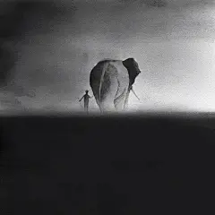 印度插画师Elicia Edijanto：野性的呼唤Elicia Edijanto擅长用黑色水彩与浅浅的咖啡色，画出一系列单色、带着深沉意境的作品。Elicia Edijanto插画中的男孩，无惧、真诚的面对大自然中不同的动物。一起遨游、彼此凝视，沉思、慢走，互为彼此生命中不可或缺的角色。
