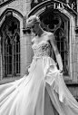 alon livne white fall 2019 bridal strapless sweetheart neckline heavily embellished bodice romantic a  line wedding dress (florette) mv