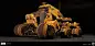 Res Ops Mining Bot, Ean Vasquez : Doom prop for the Res Ops Map. Concept by Jon Lane