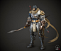 3D Samurai Batman, Andre Mello : This is a 3D version of the great work of Hicham Habchi. My idea was to make a lowpoly model for realtime render, using a concept from other artist. Hope you guys like it!<br/><a class="text-meta meta-link&am