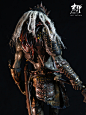 末那Models出品 四季原型 鬼侍铁血 PREDATOR 涂装完成品-淘宝网