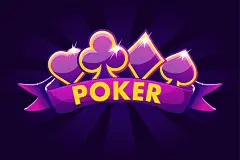 Purple Jackpot and POKER emblem by BabySofja on @creativemarket