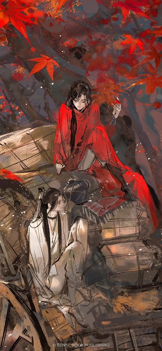 天官赐福-花瓣网