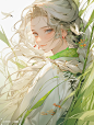 古风插画|二十四节气系列•小满