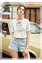 短袖t恤女宽松 香影2019夏装新款韩版ins字母印花网红上衣潮百搭-tmall.com天猫