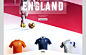 Nike National Team Kits 2014 : Nike asked us to create a web experience that tells the story of the National Team Kits for the 2014 FIFA World Cup.