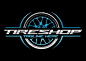 Tire shop Wheel logo Template Logo Tires