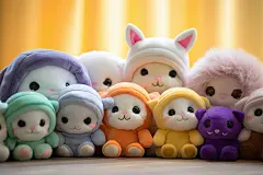 毛绒玩偶儿童玩具售卖