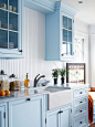 Blue Kitchen.