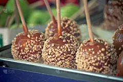 苹果,糖果,中途岛,农业市集,学校宴会,饮食,水平画幅,无人,不健康食物,熟的
