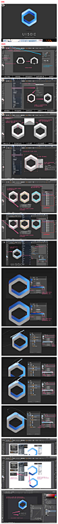 AI制作空间谬论图形六边形LOGO教程_Illustrator教程_平面设计_脚本之家