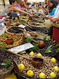 橄榄油市場在法國的圣雷米普罗旺斯